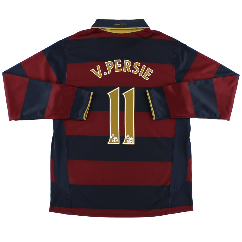 2007-08 Arsenal Third Shirt v.Persie #11 L/S M Football Shirt