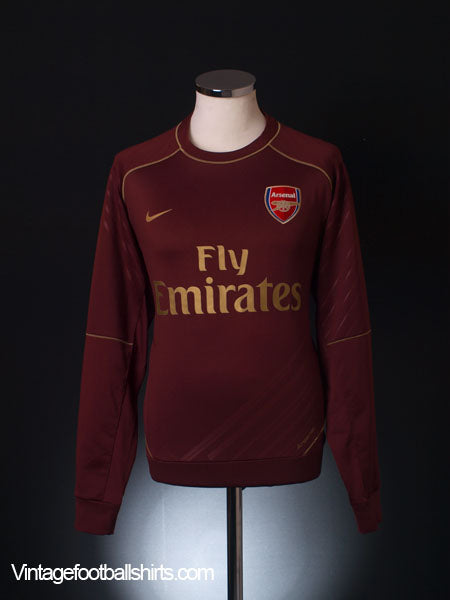 2007-08 Arsenal Training Jumper L/S L Sweatshirt