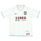2007-08 Aston Villa Away Shirt L Football Shirt