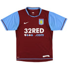 2007-08 Aston Villa Nike Home Shirt S Football Shirt