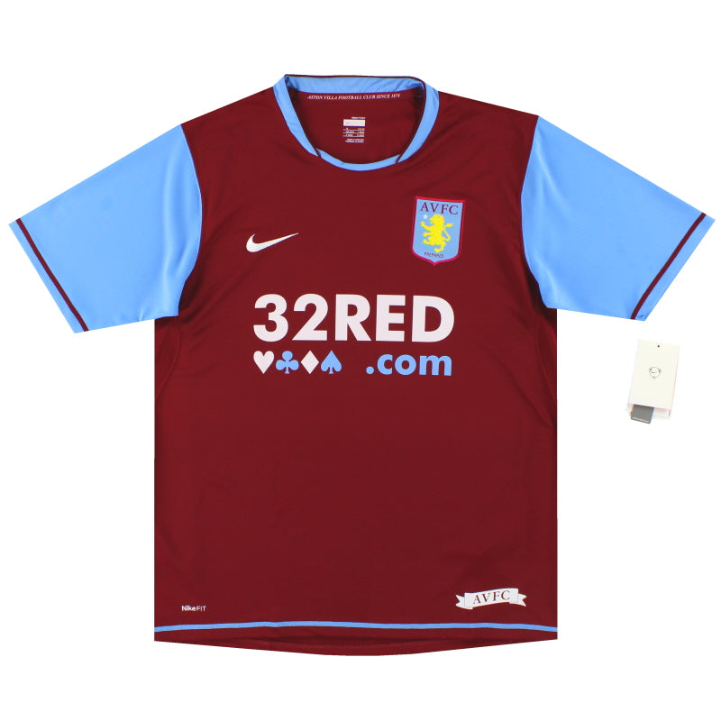 2007-08 Aston Villa Nike Home Shirt *BNIB* S Football Shirt
