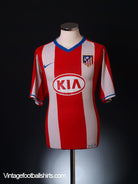 2007-08 Atletico Madrid Home Shirt XL.Boys Football Shirt