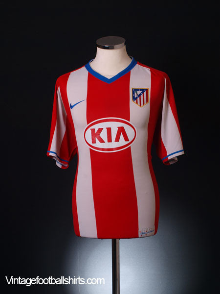 2007-08 Atletico Madrid Home Shirt XL.Boys Football Shirt
