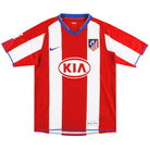 2007-08 Atletico Madrid Nike Home Shirt M Football Shirt