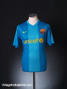 2007-08 Barcelona Basic Away Shirt S Football Shirt