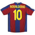 2007-08 Barcelona Home Shirt Ronaldinho #10 S Football Shirt