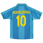 2007-08 Barcelona Nike Away Shirt Ronaldinho #10 M Football Shirt