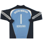 2007-08 Bayern Munich adidas Goalkeeper Shirt Rensing #1 L Football Shirt