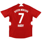 2007-08 Bayern Munich adidas Home Shirt Ribery #7 XL.Boys Football Shirt