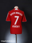 2007-08 Bayern Munich Home Shirt Ribery #7 S Football Shirt