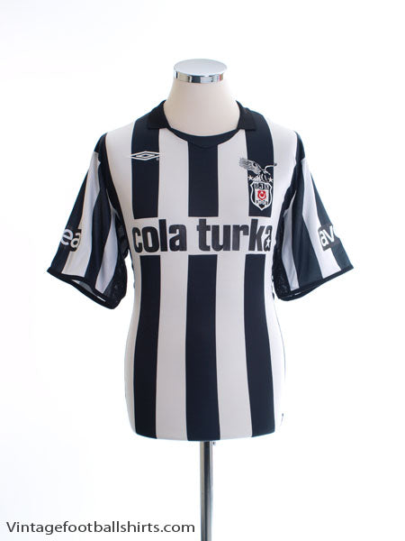 Maillot Extérieur Besiktas Umbro 2006-2007 - Cola Turka - Taille L - Vintage