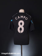 2007-08 Bolton Away Shirt Campo #8 L Football Shirt