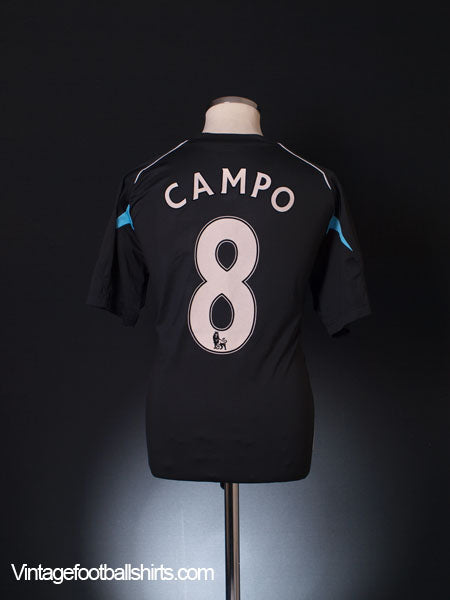 2007-08 Bolton Away Shirt Campo #8 L Football Shirt