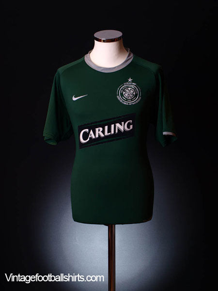 2007-08 Celtic Away Shirt M Football Shirt