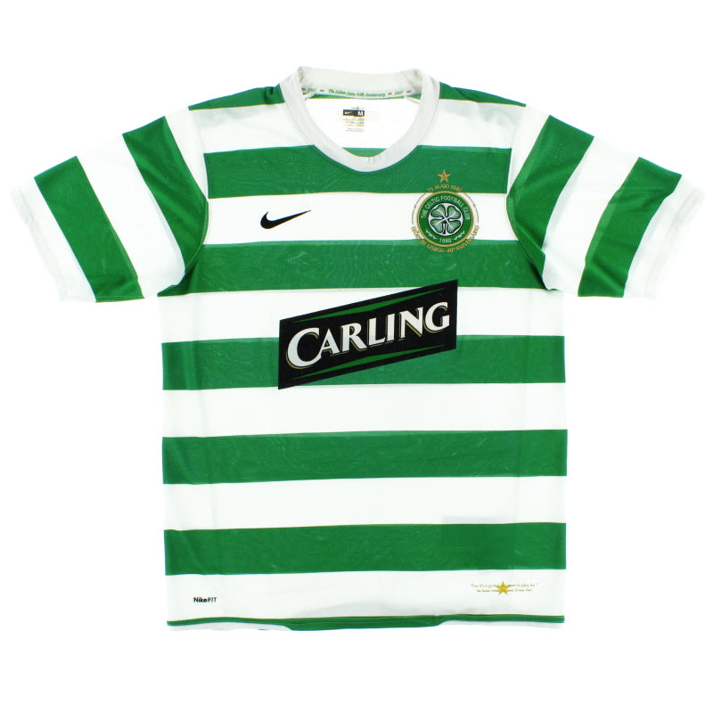 2007-08 Celtic Away Shirt M Football Shirt