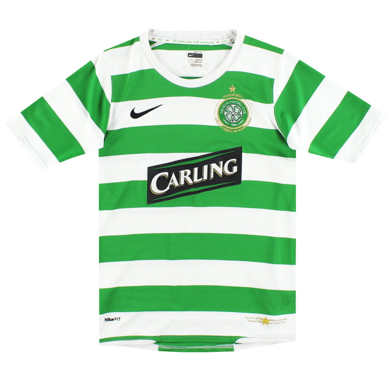 2007-08 Celtic Nike Home Shirt M.Boys Football Shirt
