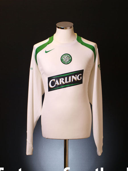 2007-08 Celtic Nike Training Shirt L/S L Training Shirt