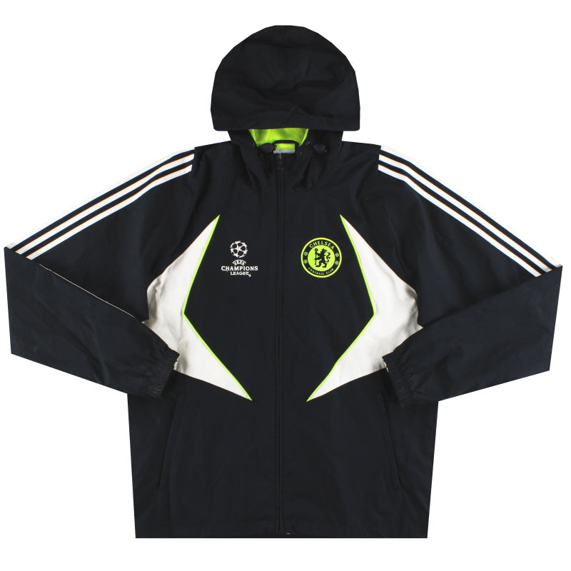 2007-08 Chelsea adidas CL Hooded Track Jacket M Jacket