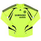 2007-08 Chelsea Away Shirt L/S S Football Shirt