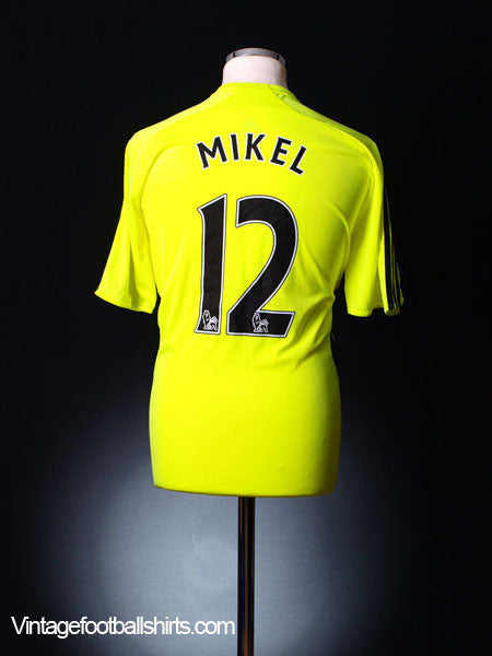 2007-08 Chelsea Away Shirt Mikel #12 *BNWT* M Football Shirt