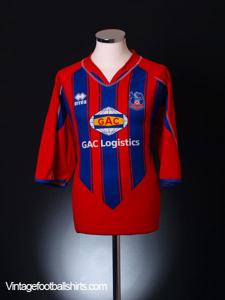 2007-08 Crystal Palace Home Shirt 4XL Football Shirt