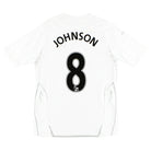 2007-08 Everton Away Shirt Johnson #8 XL.Boys Football Shirt