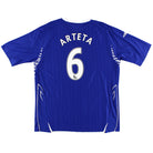 2007-08 Everton Home Shirt Arteta #6 XL Football Shirt