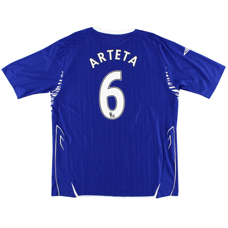 2007-08 Everton Home Shirt Arteta #6 XL Football Shirt