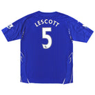 2007-08 Everton Umbro Home Shirt Lescott #5 XL Football Shirt