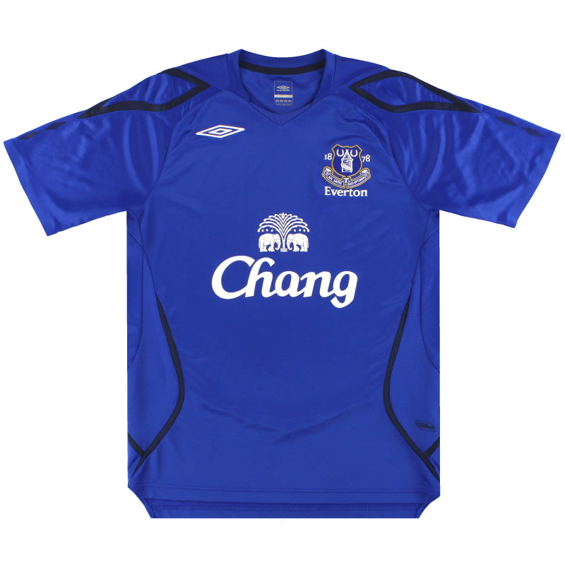 2007-08 Everton Umbro Training Shirt M Training Shirt