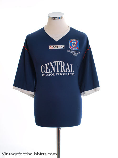 2007-08 Falkirk Home Shirt XL Football Shirt