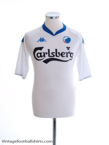 2007-08 FC Copenhagen Home Shirt L Vintage Football Shirts