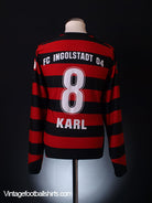 2007-08 FC Ingolstadt Match Issue Home Shirt Karl #8 *Mint* XL Football Shirt