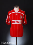 2007-08 FC Koln Home Shirt M Football Shirt