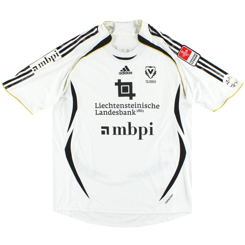 2007-08 FC Vaduz adidas Player Issue Away Shirt XL Football Shirt