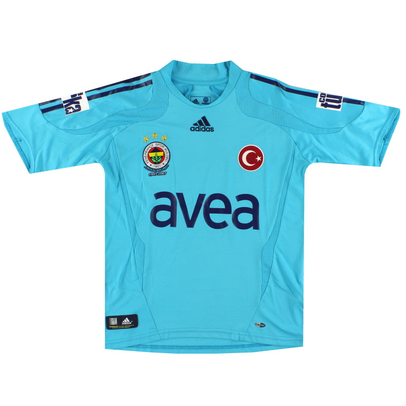 2007-08 Fenerbahce adidas Third Shirt S Football Shirt