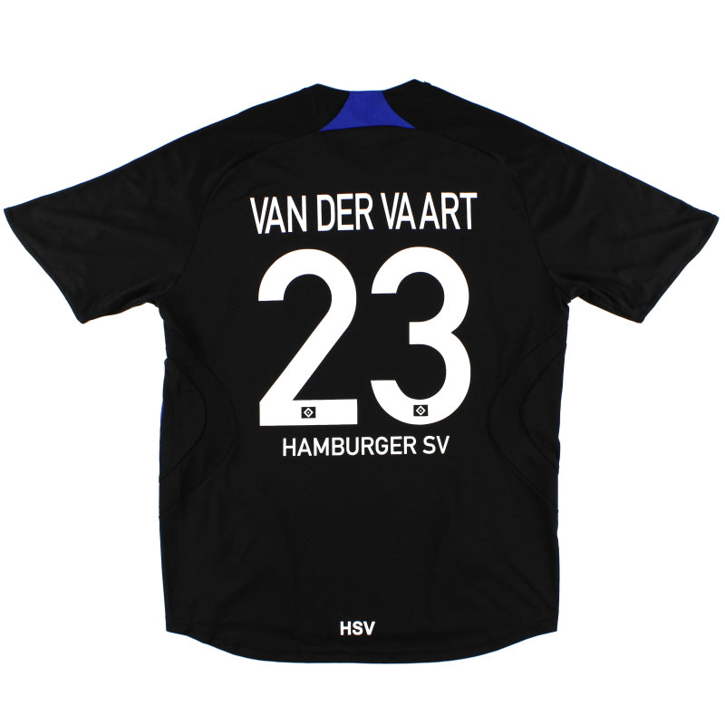 2007-08 Hamburg Away Shirt van der Vaart #23 L Football Shirt