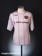 2007-08 Hearts Away Shirt L Football Shirt
