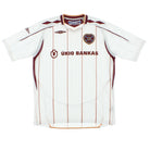 2007-08 Hearts Away Shirt L Football Shirt