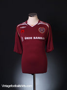 2007-08 Hearts Poppy Home Shirt XL Football Shirt