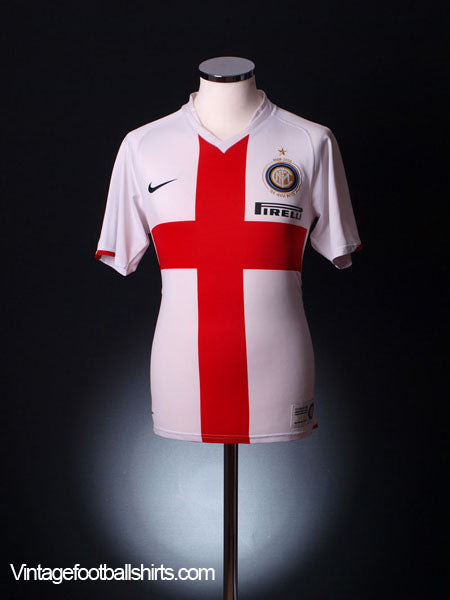 2007-08 Inter Milan Centenary Away Shirt S Football Shirt