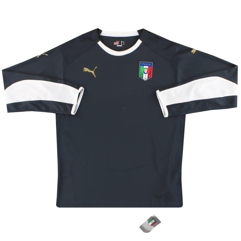 2007-08 Italy Puma Goalkeeper Shirt *w/tags* L Football Shirt