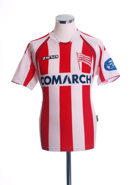 2007-08 KS Cracovia Home Shirt S Football Shirt