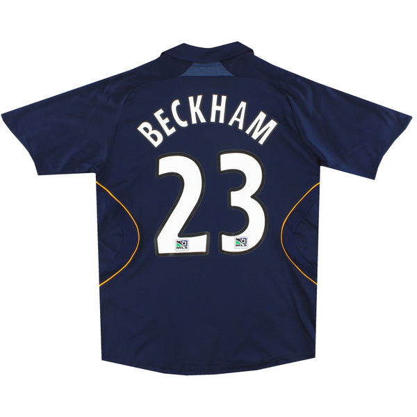 2007-08 LA Galaxy adidas Away Shirt Beckham #23 S.Boys 221742