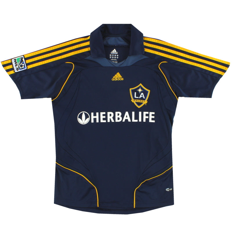 2007-08 LA Galaxy adidas Away Shirt Beckham #23 S.Boys 221742