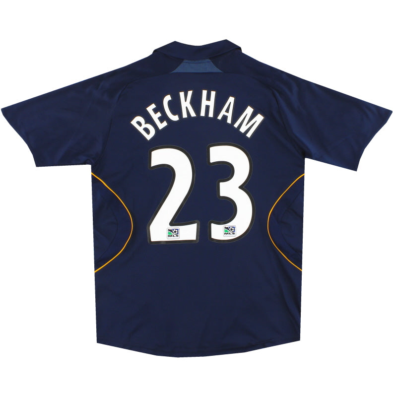 2007-08 LA Galaxy adidas Away Shirt Beckham #23 *w/tags* L 221771