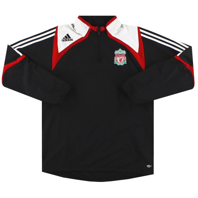 2007-08 Liverpool adidas 1/4 Zip Training Jacket L Jacket