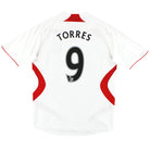 2007-08 Liverpool adidas Away Shirt Torres #9 M Football Shirt