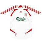 2007-08 Liverpool adidas Away Shirt L/S M Football Shirt