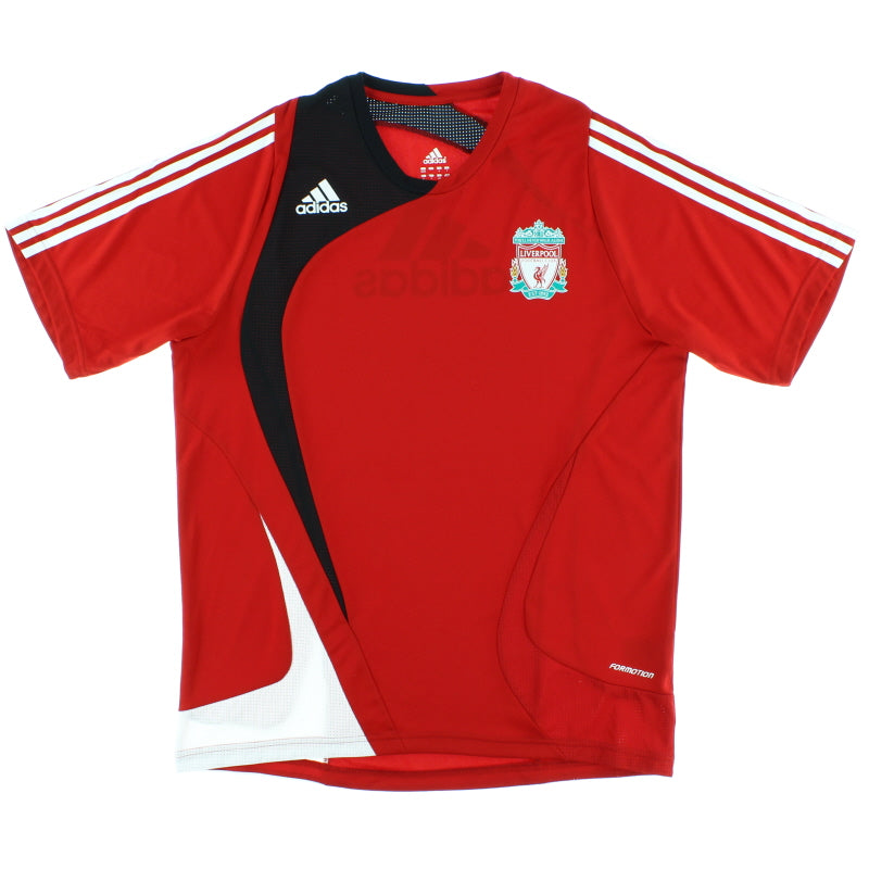 2007-08 Liverpool adidas 'Formotion' Training Shirt L Training Shirt